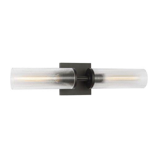 Sarita Two Light Wall Sconce Midnight Black