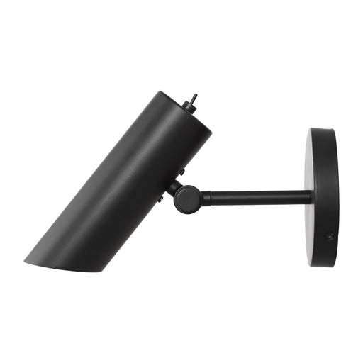 Frasar One Light Wall Sconce Midnight Black