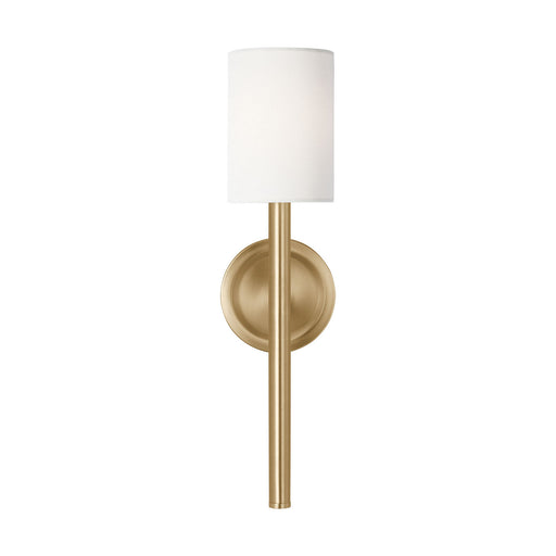 Egmont One Light Wall Sconce Satin Brass