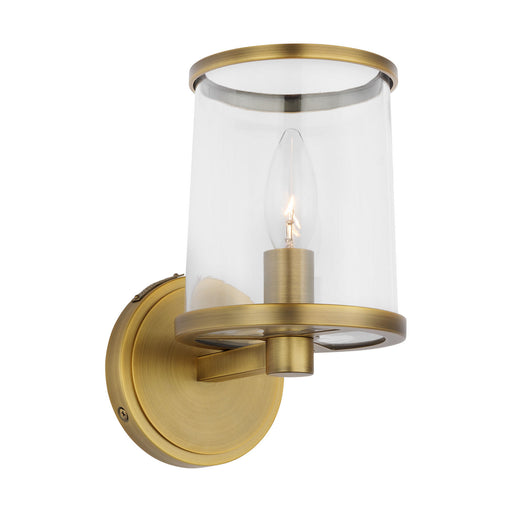 Reynolds One Light Vanity Time Worn Brass