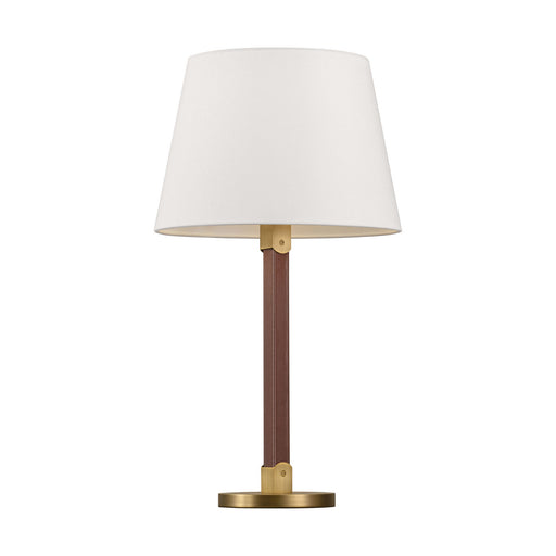 Grayson One Light Table Lamp Time Worn Brass