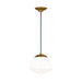 Visual Comfort Studio - EP1351BBS - One Light Pendant - Milne - Burnished Brass