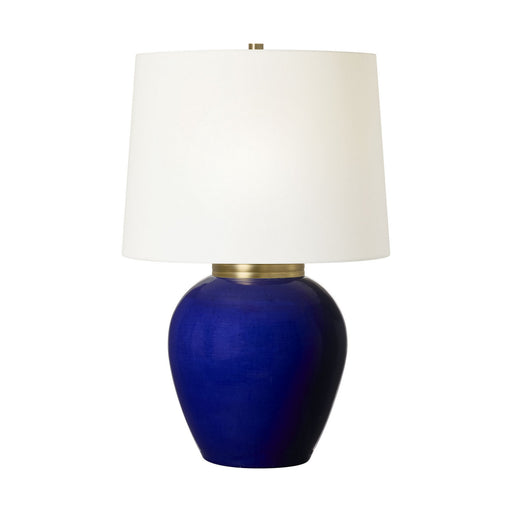 Lilian One Light Table Lamp Crystal Cobalt