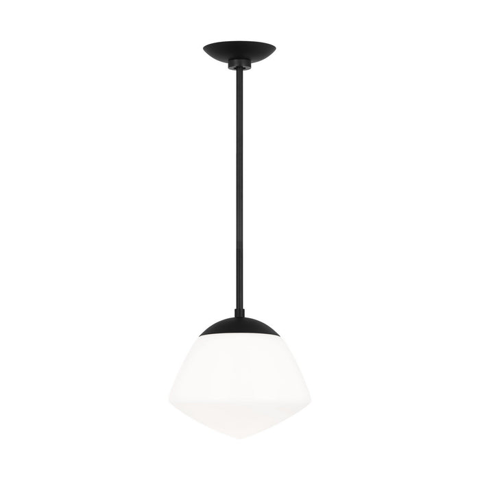 Visual Comfort Studio - EP1351MBK - One Light Pendant - Milne - Midnight Black