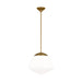 Visual Comfort Studio - EP1361BBS - One Light Pendant - Milne - Burnished Brass