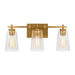 Visual Comfort Studio - VS24303BBS - Three Light Vanity - Mercer - Burnished Brass