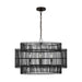 Visual Comfort Studio - EP1404AI - Four Light Pendant - Elio - Aged Iron