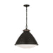 Visual Comfort Studio - LP1121AI - One Light Pendant - Hayward - Aged Iron