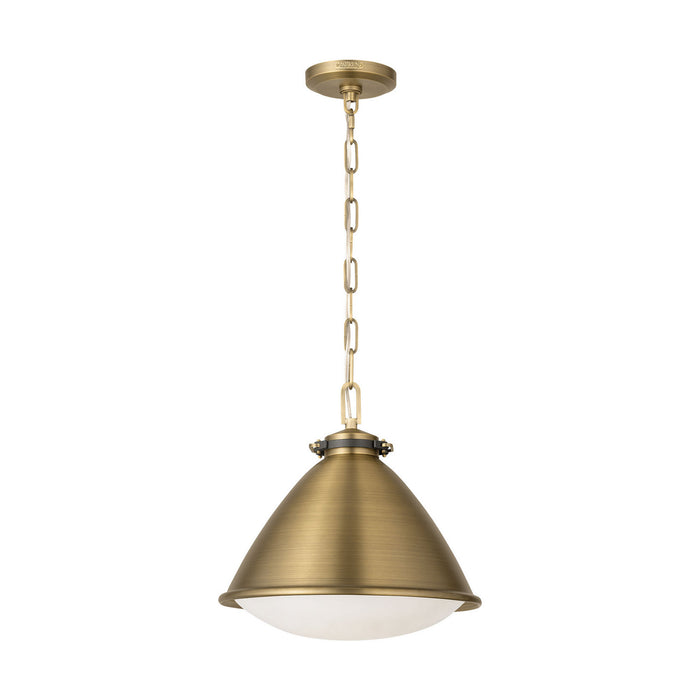 Visual Comfort Studio - LP1111TWB - One Light Pendant - Hayward - Time Worn Brass