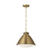 Visual Comfort Studio - LP1111TWB - One Light Pendant - Hayward - Time Worn Brass