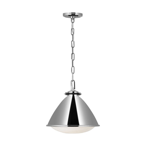 Hayward One Light Pendant Polished Nickel