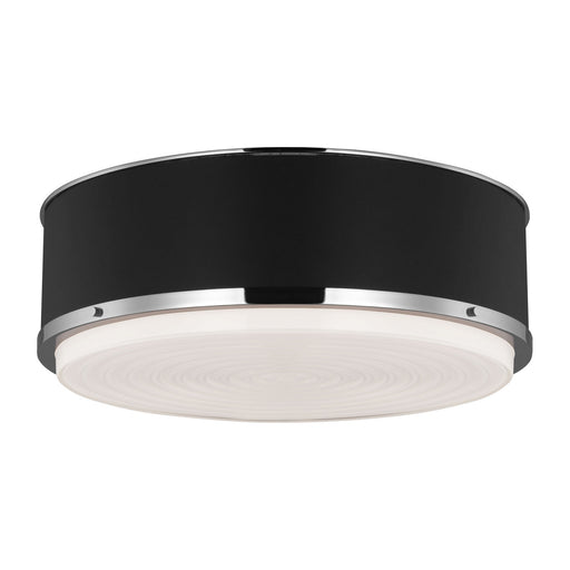 Marlow Three Light Flush Mount Polished Nickel