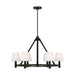 Visual Comfort Studio - LC1246AI - Six Light Chandelier - Grayson - Aged Iron