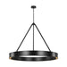 Visual Comfort Studio - LC1231AI-L1 - LED Chandelier - Leonard - Aged Iron