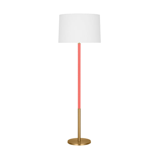 Visual Comfort Studio - KST1051BBSCRL1 - One Light Floor Lamp - Monroe - Burnished Brass