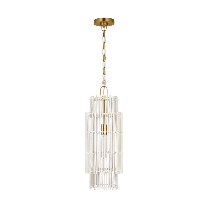 Visual Comfort Studio - EP1411BBS - One Light Pendant - Elio - Burnished Brass