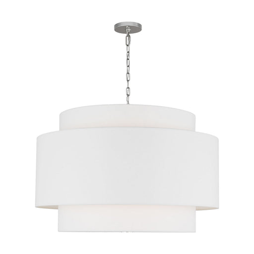Sawyer Four Light Pendant Polished Nickel