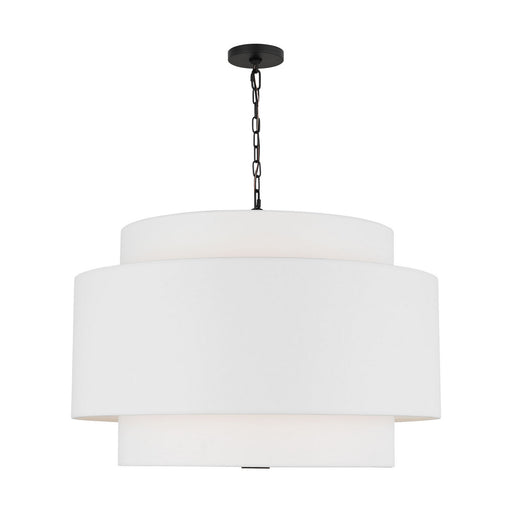 Visual Comfort Studio - KSP1184MBK - Four Light Pendant - Sawyer - Midnight Black