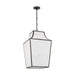 Visual Comfort Studio - EP1434AI - Four Light Pendant - Arnio - Aged Iron
