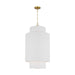 Visual Comfort Studio - KSP1171BBS - One Light Pendant - Sawyer - Burnished Brass