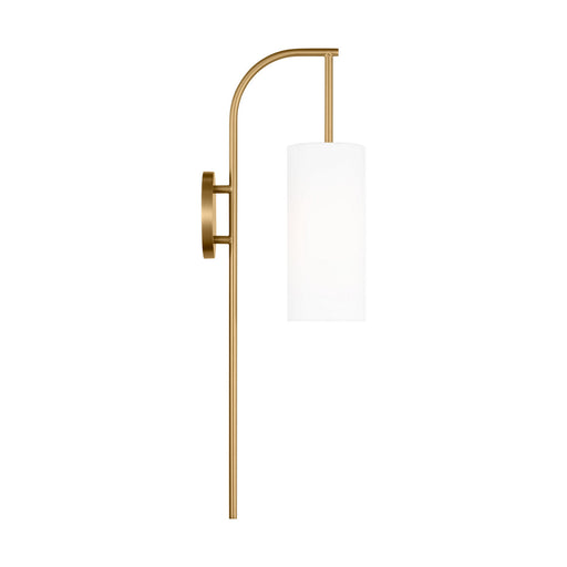 Lowell One Light Wall Sconce Burnished Brass