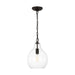 Visual Comfort Studio - EP1451AI - One Light Pendant - Magnus - Aged Iron