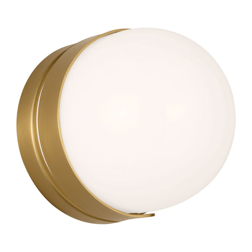 Syrie LED Vanity Burnished Brass