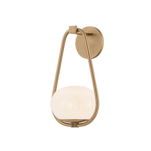 Decker LED Wall Sconce Patina Brass