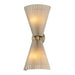 Troy Lighting - B8021-PBR - Two Light Wall Sconce - Dell - Patina Brass