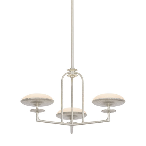Troy Lighting - F2127-WSL - LED Chandelier - Pacific - Warm Silver Leaf