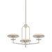 Troy Lighting - F2127-WSL - LED Chandelier - Pacific - Warm Silver Leaf