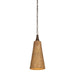 Troy Lighting - F2709-BRL - One Light Pendant - Kenzo - Bronze Leaf