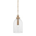 Troy Lighting - F4909-PBR - One Light Pendant - Kori - Patina Brass