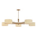 Troy Lighting - F5665-PBR - Five Light Chandelier - Mailo - Patina Brass