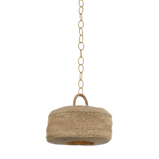 Ferrando One Light Pendant Patina Brass
