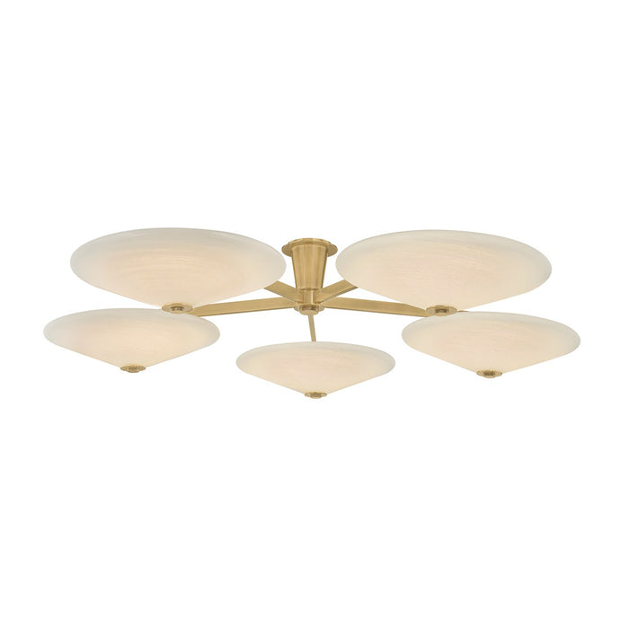 Corbett Lighting - 521-60-VB - LED Flush Mount - Cologne - Vintage Brass
