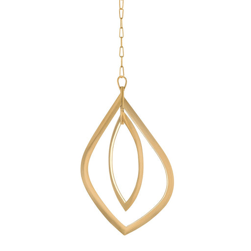 Arles LED Chandelier Vintage Brass