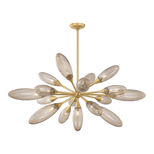 Cordoba 17 Light Chandelier Vintage Brass