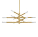 Corbett Lighting - 501-42-VB - LED Chandelier - Strasbourg - Vintage Brass