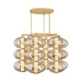Corbett Lighting - 504-42-VB - LED Chandelier - Toulouse - Vintage Brass