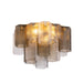 Corbett Lighting - 516-19-VGL - Four Light Semi Flush Mount - Helsinki - Vintage Gold Leaf