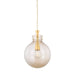 Mitzi - H1052701L-AGB - One Light Pendant - Benita - Aged Brass