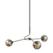 Mitzi - H1057803-TRB - Three Light Chandelier - Nyla - True Bronze