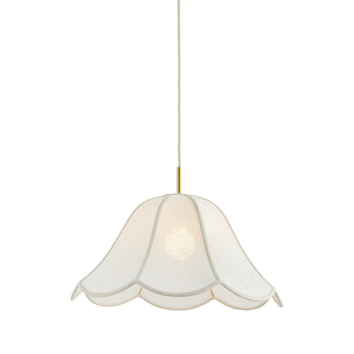 Mitzi - H1059701S-AGB - One Light Pendant - Dara - Aged Brass