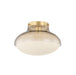 Mitzi - H1061501-AGB - One Light Flush Mount - Gianna - Aged Brass