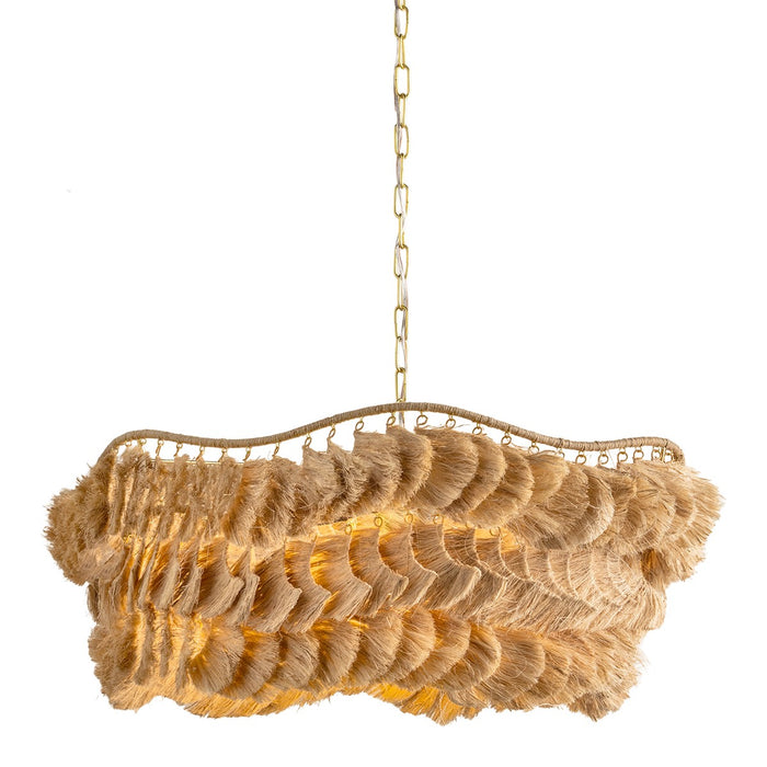 Mitzi - H1071801L-AGB - One Light Chandelier - Daria - Aged Brass