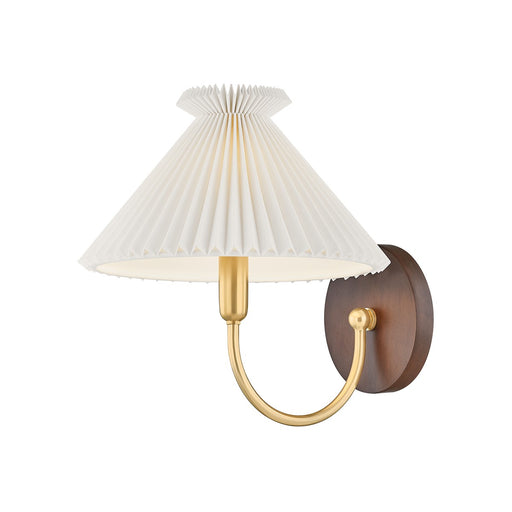 Acacia One Light Wall Sconce Aged Brass