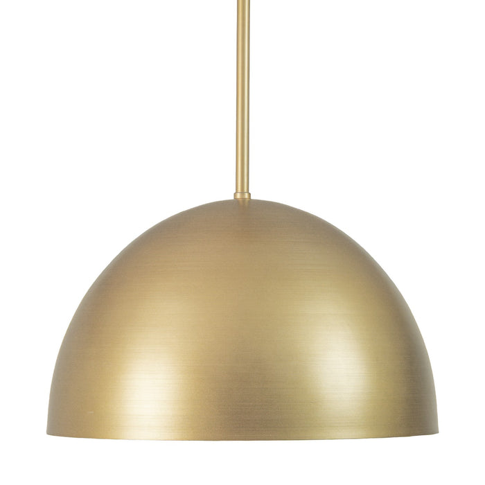 Hunter - 48127 - One Light Pendant - Erling - Luxe Gold