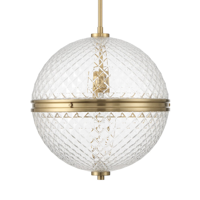 Hunter - 48250 - One Light Pendant - Bay Hollow - Alturas Gold