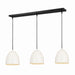 Z-Lite - 6012P12-3L-SWH - Three Light Pendant - Z-Studio - Satin White